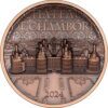 CHATEAU DE CHAMBORD Copper Coin 1$ Cook Islands 2024