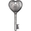 KEY TO MY HEART 1 Oz Silver Coin 5$ Cook Islands 2022
