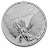 KING GHIDORAH GODZILLA SERIES 2023 1 oz Pure Silver BU Coin in Capsule – Niue