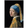 Girl with a Pearl Earring by Johannes Vermeer: Art Gallery 1oz .999 Silver 2026